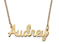 CNE111455G - 18K Gold Plated 925 Sterling Silver Personalized Name Necklace - Image 5