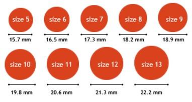 Mark Men's Stainless Steel Band Ring, Sizes 6,7,8 - Image 5